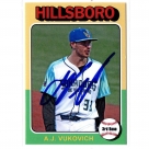 A.J. Vukovich autograph